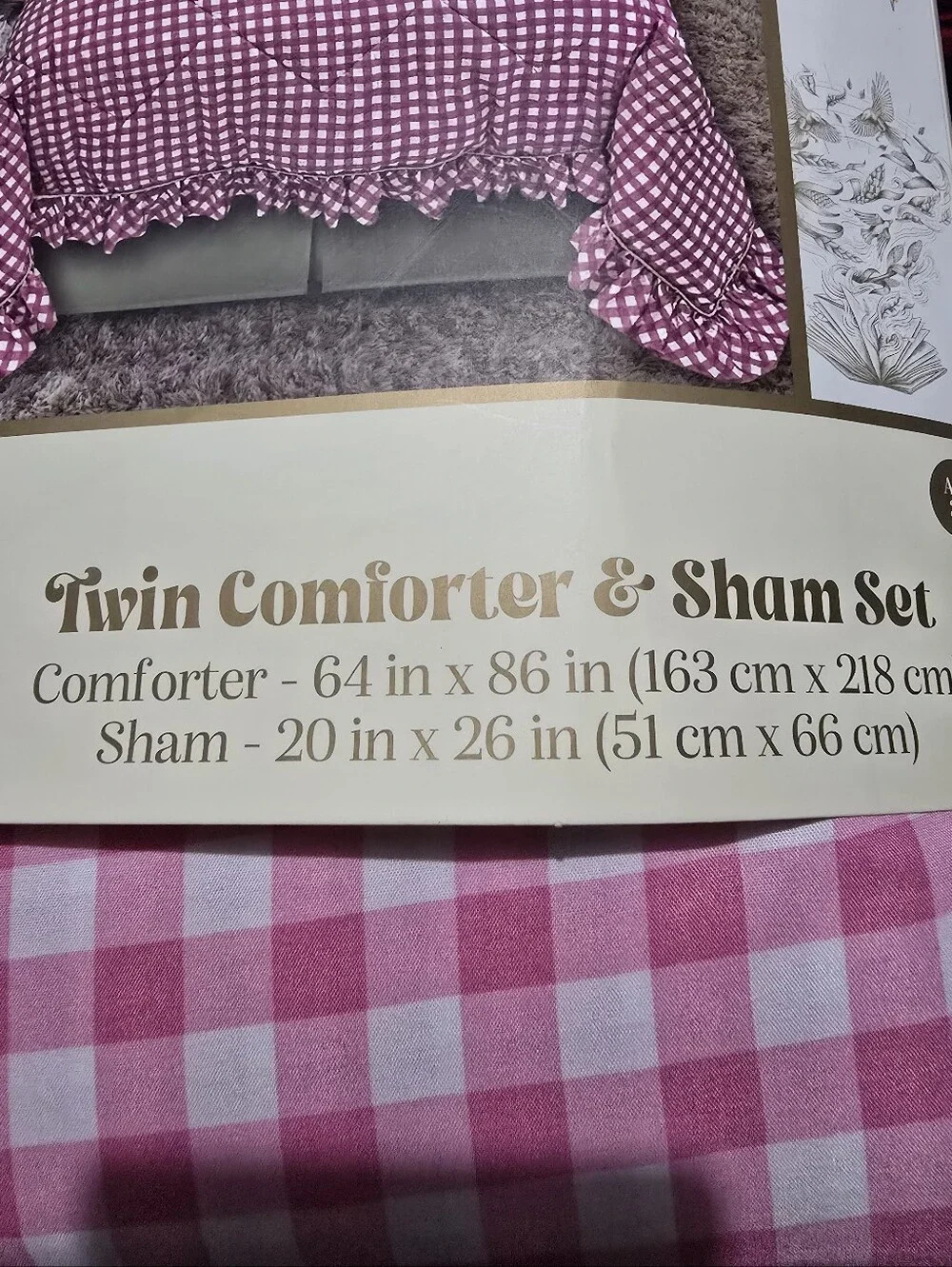 Wicked For Good x Katie Kime Twin Comforter Bedding